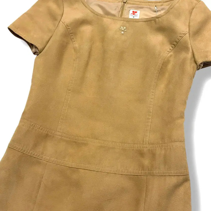 [SOLD OUT] Courreges 꾸레쥬 빈티지 스웨이드 원피스