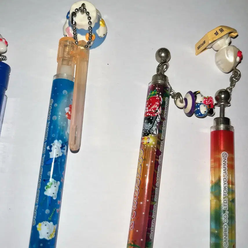 [BUNJANG] Classic Kitty Bundle Set Pen/Pencil/Strap / 일괄)고전키티샤프/볼펜/킽스/키티스트랩