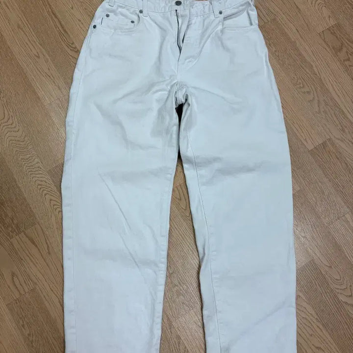 [BUNJANG] thisisneverthat White Pants / 디스이즈네버댓(디네댓) 화이트 팬츠 바지