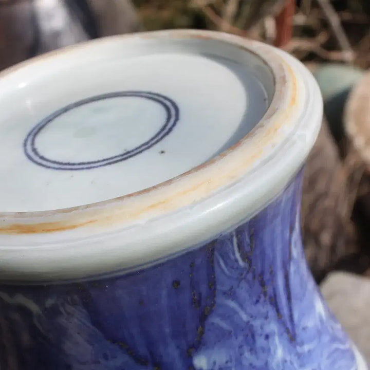 [BUNJANG] Chinese Porcelain Blue and White Dragon Vase / 중국도자기 청화 용문 화병