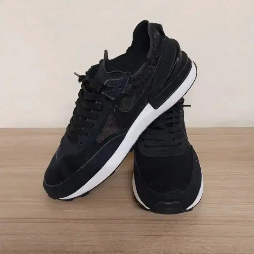 [BUNJANG] Nike Waffle One Slick Black Sneakers (275) / 남성 나이키 와플 원 슬릭 블랙 운동화 (275)