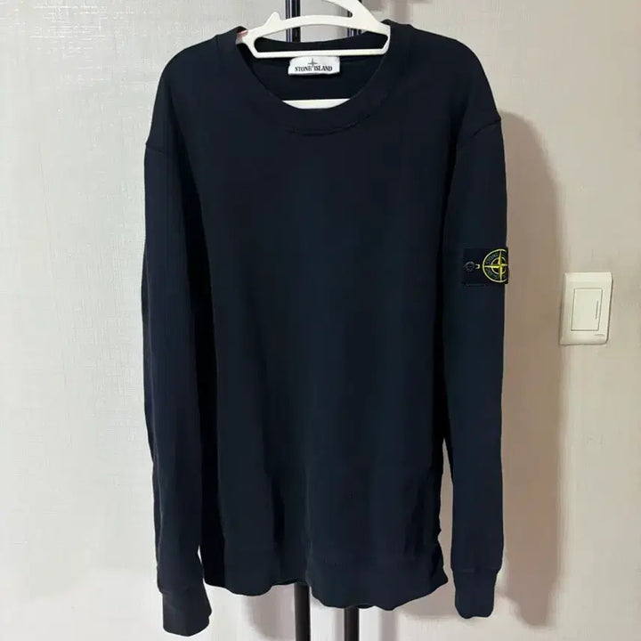 [BUNJANG] Stone Island Sweatshirt Black / [XXL] 스톤아일랜드 맨투맨 블랙