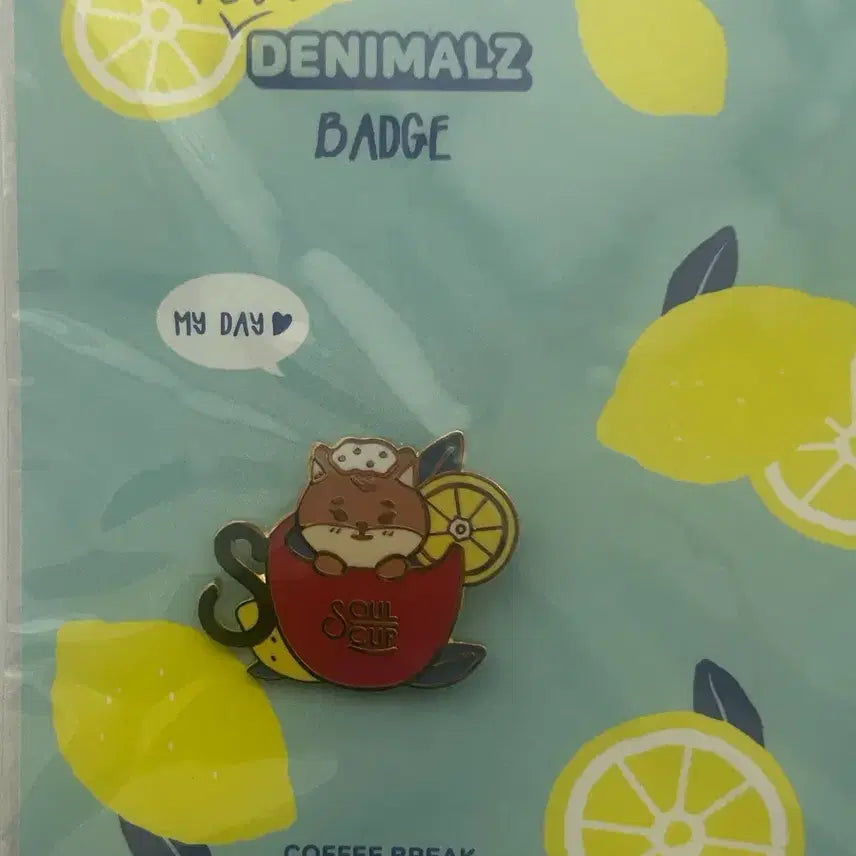 [BUNJANG] Day6 Young K Dennimalz Badge / 데이식스 데니멀즈 소울컵 영케이 케 뱃지 양도 이오데