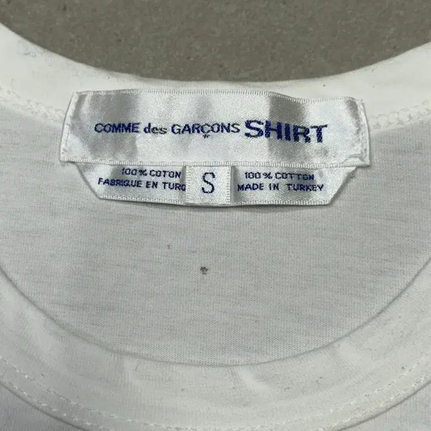 [BUNJANG] Comme des Garcons 90s Archive Short Sleeve T-shirt / 꼼데가르송 90s 아카이브 반팔 티셔츠