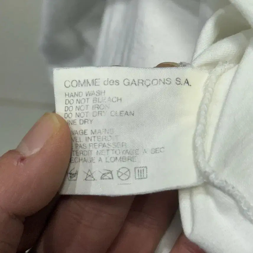 [BUNJANG] Comme des Garcons 90s Archive Short Sleeve T-shirt / 꼼데가르송 90s 아카이브 반팔 티셔츠