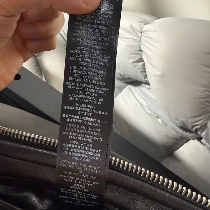 [BUNJANG] Tom Ford Napa Grain Leather Jacket / 톰포드 나파 그레인 레더 자켓