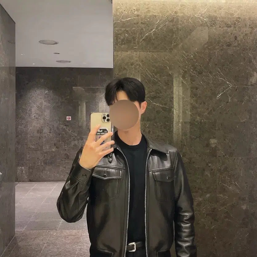 [BUNJANG] Tom Ford Napa Grain Leather Jacket / 톰포드 나파 그레인 레더 자켓