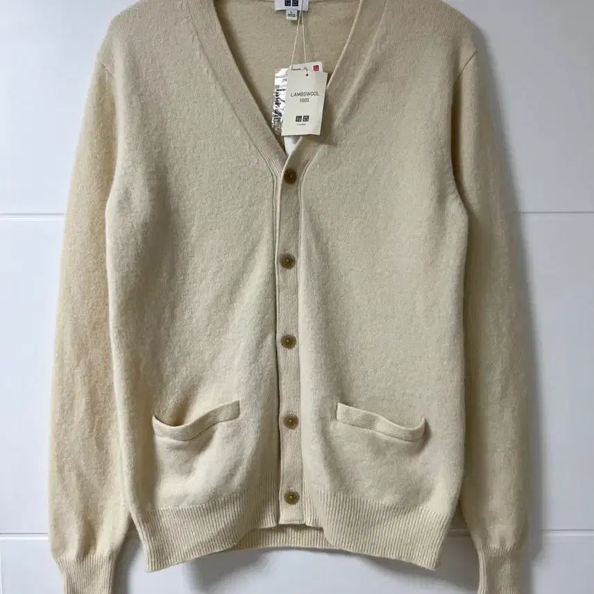 [BUNJANG] Uniqlo Lambswool Cardigan / 유니클로 가디건 램스울 100%