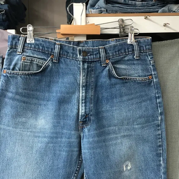 [BUNJANG] Levi's 517 Orange Tab Denim Jeans / 80s 리바이스517 오렌지탭 USA(81년) 허리36 둘레90