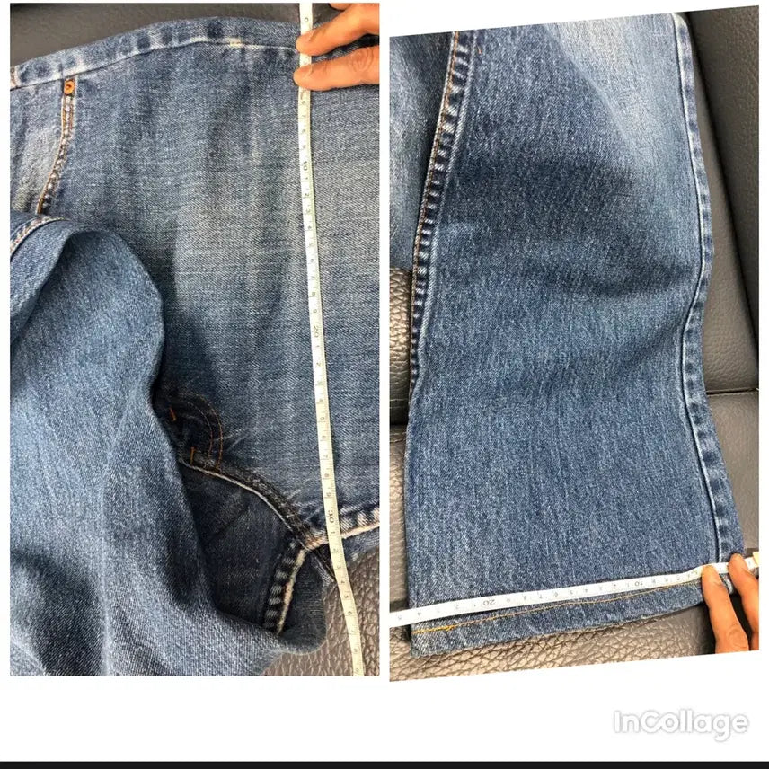 [BUNJANG] Levi's 517 Orange Tab Denim Jeans / 80s 리바이스517 오렌지탭 USA(81년) 허리36 둘레90