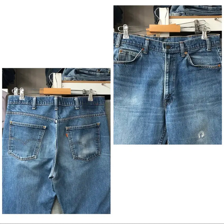 [BUNJANG] Levi's 517 Orange Tab Denim Jeans / 80s 리바이스517 오렌지탭 USA(81년) 허리36 둘레90