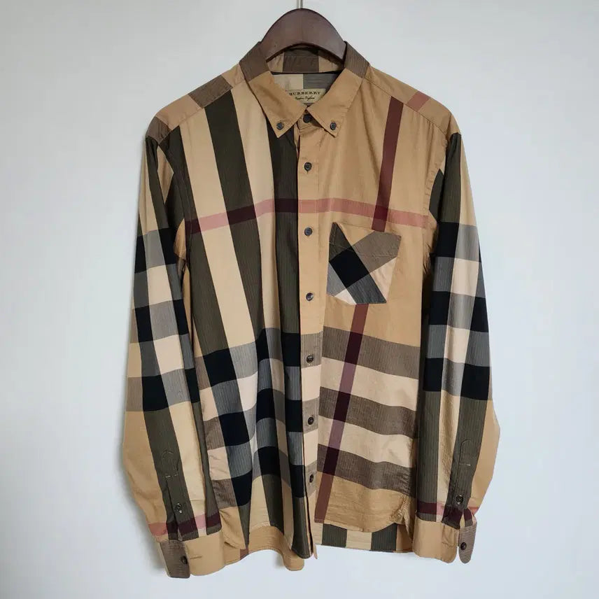 [SOLD OUT] [L] 버버리 체크 스트레치 셔츠 4045831