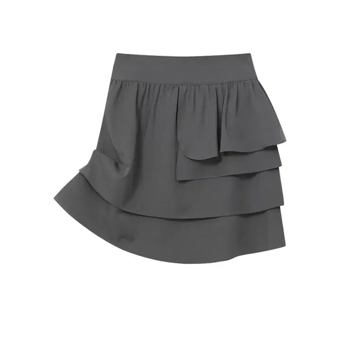 [BUNJANG] Miseki Seoul Skirt Charcoal / 미세키서울 스커트 챠콜 새상품 판매