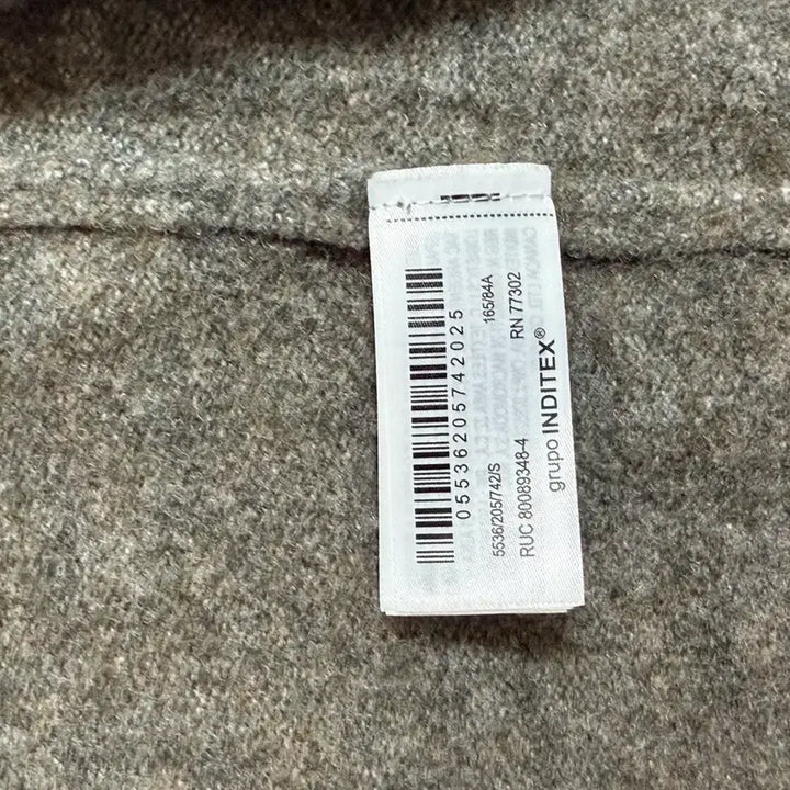 [BUNJANG] ZARA Gray Knit Cardigan S / 자라 그레이 니트 가디건S