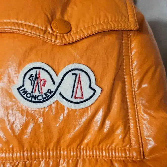 [BUNJANG] Moncler Maya 70 Orange Padded Jacket / [4] 몽클레어 마야70 오렌지 컬러 패딩
