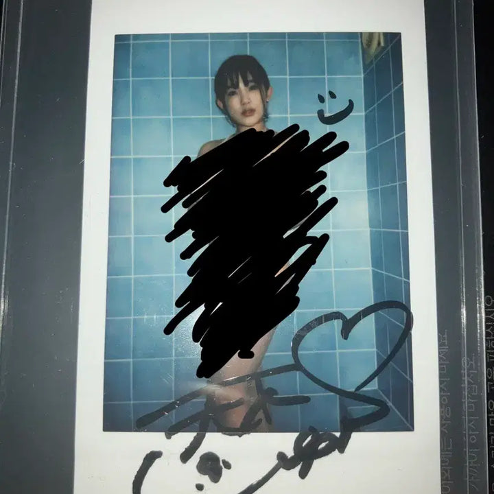 [BUNJANG] Amagi Jun Polaroid / 아마키 쥰 친필 폴라로이드