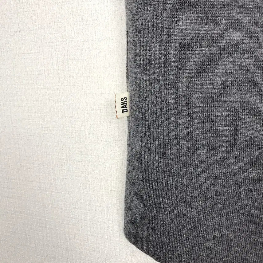 [BUNJANG] DAKS Pure Wool V-Neck Vest (Men&