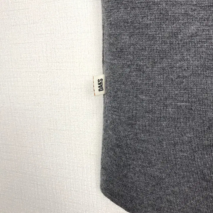 [BUNJANG] DAKS Pure Wool V-Neck Vest (Men&