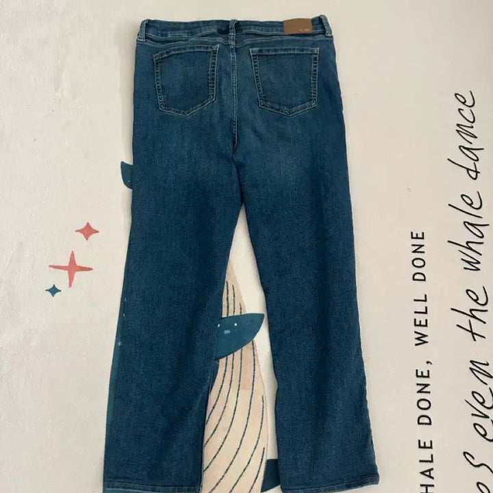 [BUNJANG] M&S The Supersoft Sienna Straight Jeans / M&S The Supersoft Sienna 청바지 42