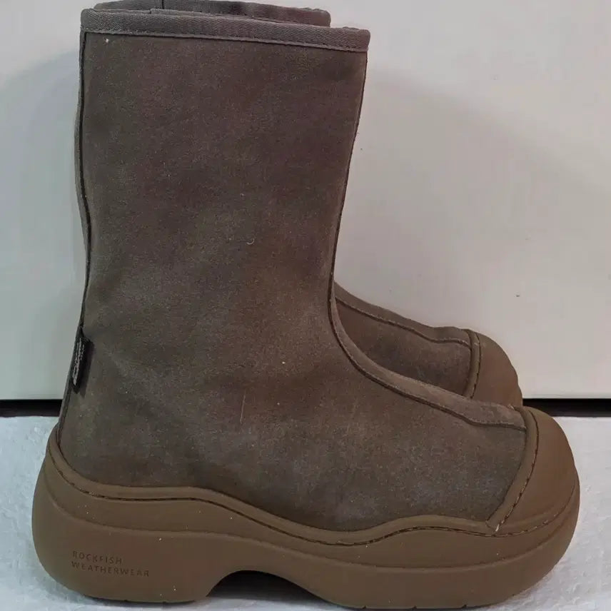[BUNJANG] Rockfish Weatherwear Hayden Fold Down Winter Boots Chestnut / [240] 락피쉬웨더웨어 헤이든 폴드 다운 윈터부츠 체스트넛