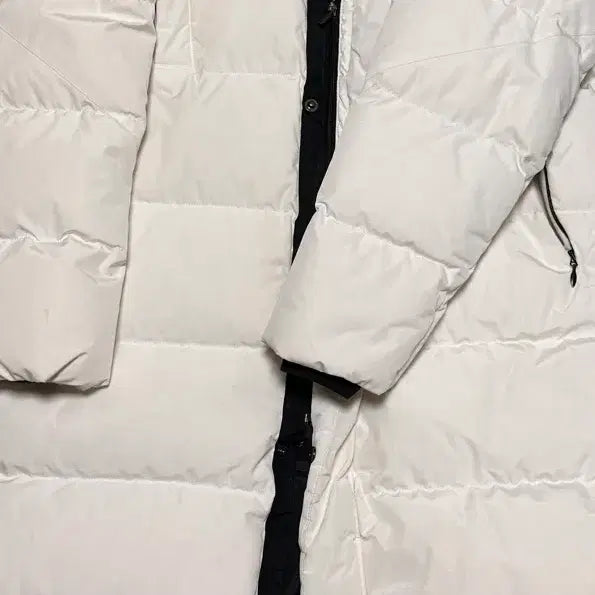 [BUNJANG] Olympic Goose Long Down Padded Jacket / 평창 구스 롱다운 패딩 블랙/화이트