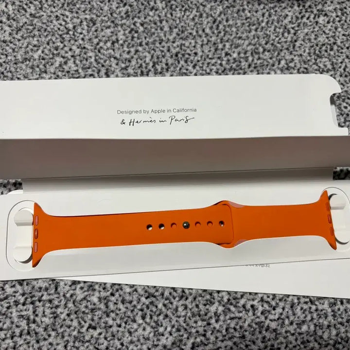 [BUNJANG] Hermes Orange Sports Band / 에르메스 오랑쥬 스포츠밴드