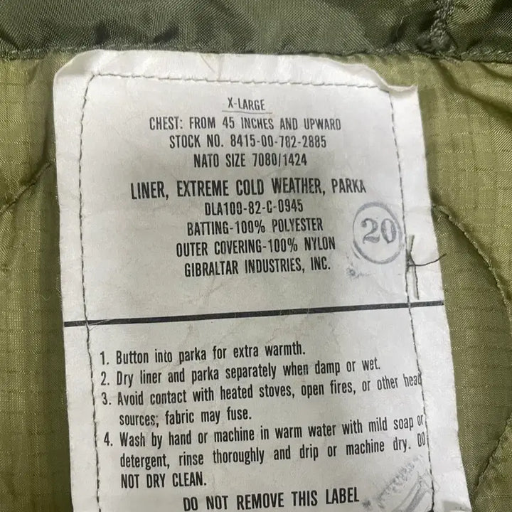 [BUNJANG] M65 Fishtail Parka Original 1983 Mint Condition / m65 피쉬테일 오리지널 XL og 개파카 1983 민트급 단품