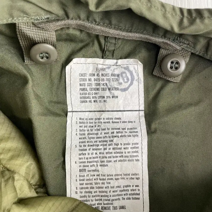 [BUNJANG] M65 Fishtail Parka Original 1983 Mint Condition / m65 피쉬테일 오리지널 XL og 개파카 1983 민트급 단품