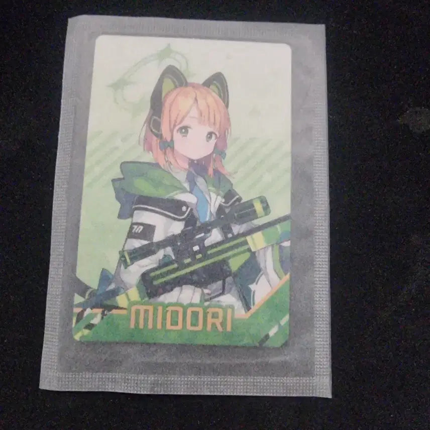 [BUNJANG] Blue Archive Midori Photocard / gs25 블루아카이브 미도리 포토카드