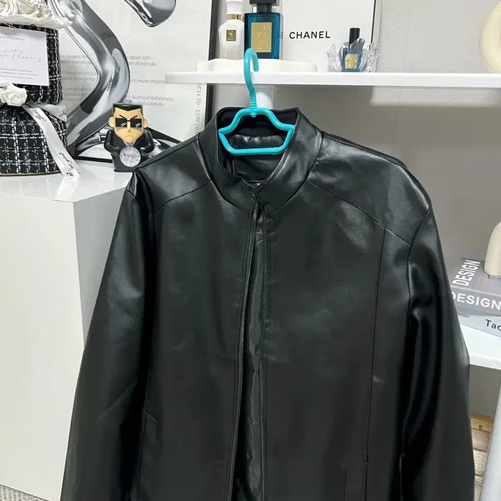 [BUNJANG] Generic Leather Jacket - Spring/Autumn Outerwear / 남성 가죽자켓 레더자켓 레자, 봄자켓, 간절기, 아우터 XL