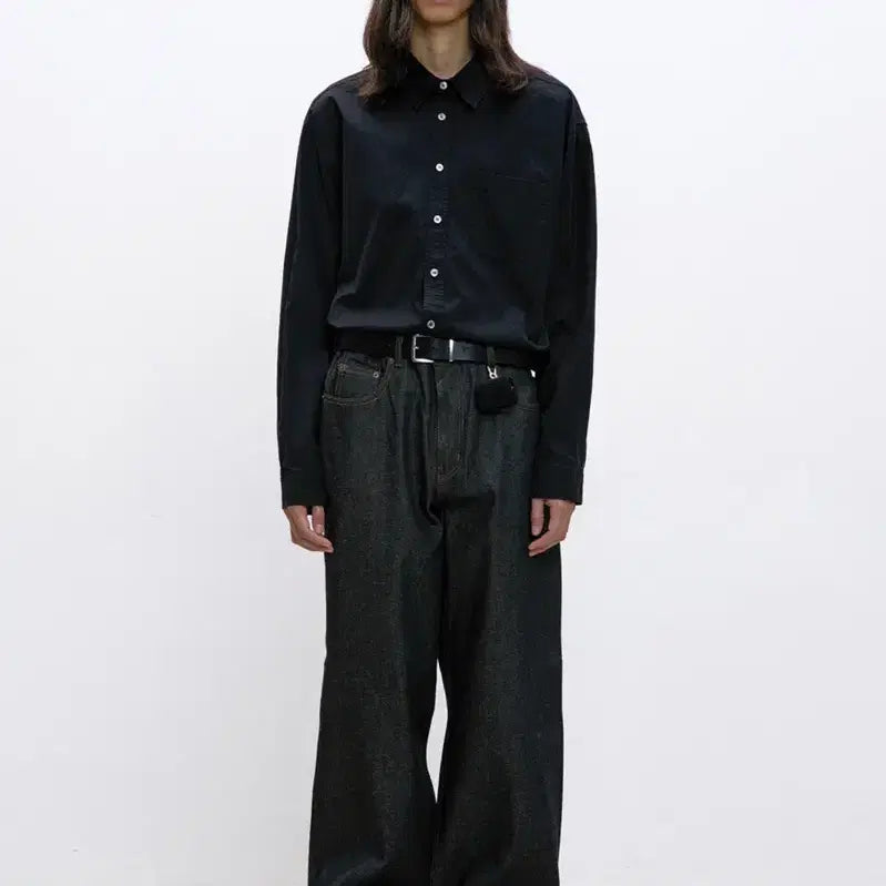 [BUNJANG] Coore Garment Washed Cotton Shirt / 쿠어 가먼트 워시드 코튼 셔츠 Sszie