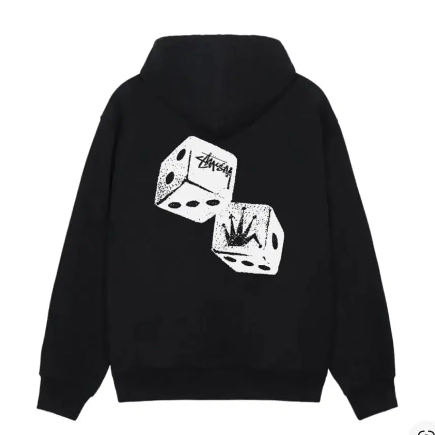 [SOLD OUT] 스투시 쉐이커스 후드 블랙 다이스 M