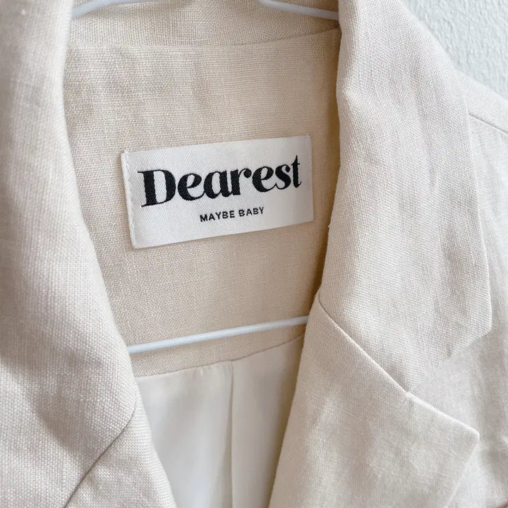 [BUNJANG] Linen Jacket / 프리) 린넨 자켓