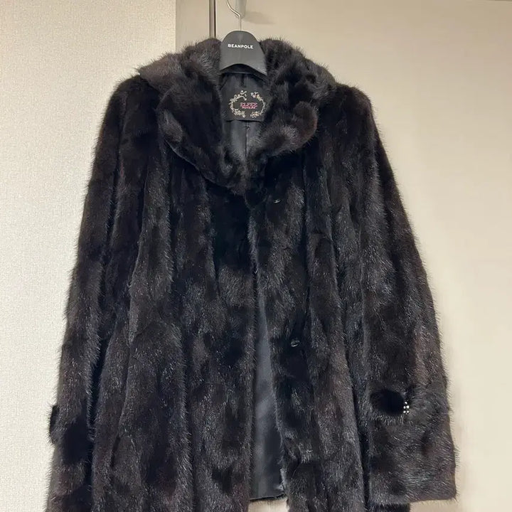 [BUNJANG] Mink Jacket Black / (55)진도 엘페 밍크자켓 블랙