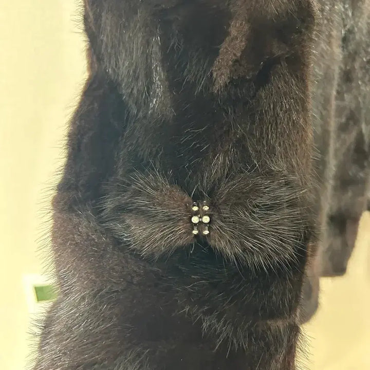 [BUNJANG] Mink Jacket Black / (55)진도 엘페 밍크자켓 블랙