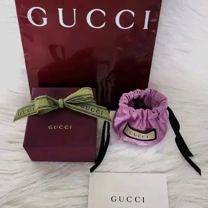 [BUNJANG] Jewelry Box with Dust Bag Set / 21-1)구찌반지박스쥬얼리박스 패브릭박스더스트풀셋