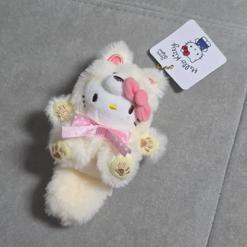 [BUNJANG] Hello Kitty Fox Costume Keyring Doll / 헬로키티 여우 코스튬 키링 인형