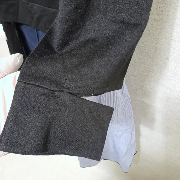 [BUNJANG] Layered Hooded Dress / 레이어드 후드 원피스