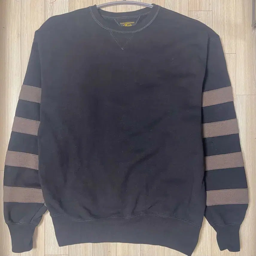 [SOLD OUT] BUCO 스트라이프슬리브 스웻 리얼맥코이