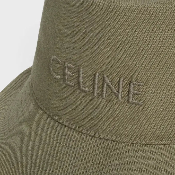 [BUNJANG] Celine Bucket Hat Khaki / 셀린느 버킷햇 카키