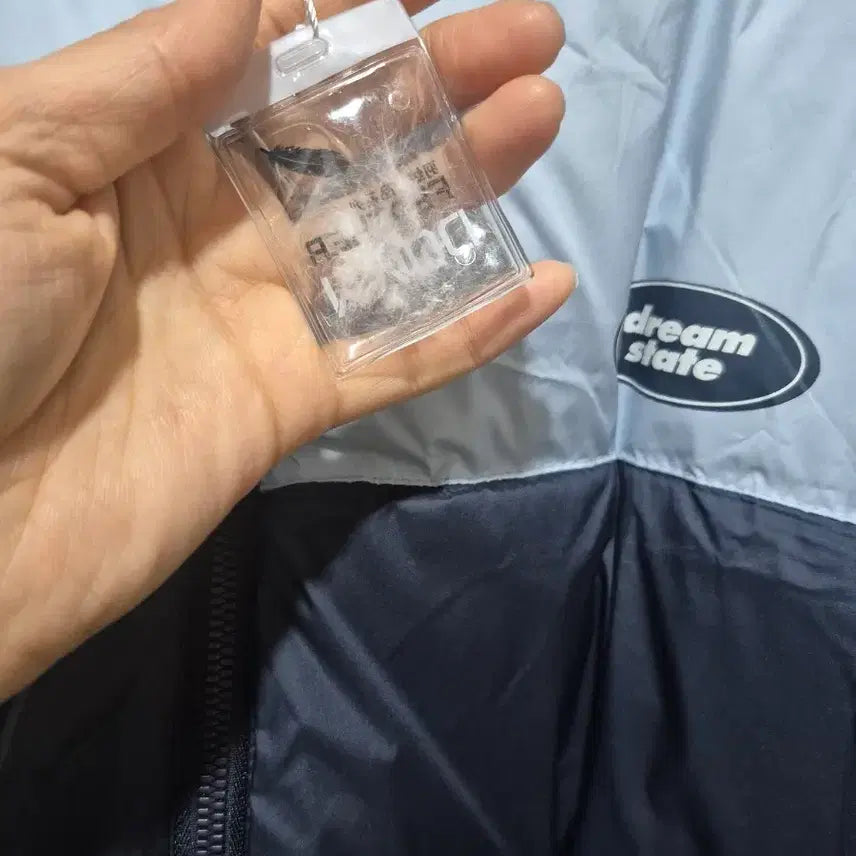 [BUNJANG] Dreamstate Duck Down Padded Jacket / 드림스테이트 배색 오리털 패딩 점퍼 새상품 77까지