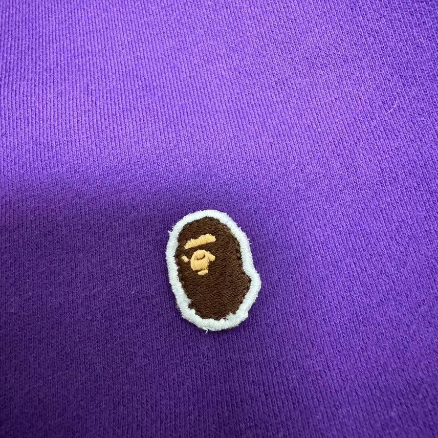 [BUNJANG] BAPE Purple M Man to Man / 베이프맨투맨(퍼플 m)