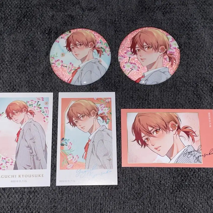 [BUNJANG] Bitchebu Yaguchi Yacchan Bundle Set Can Badge & Bromide / 야리칭 빗치부 야구치 얏짱 캔뱃지 브로마이드 일괄