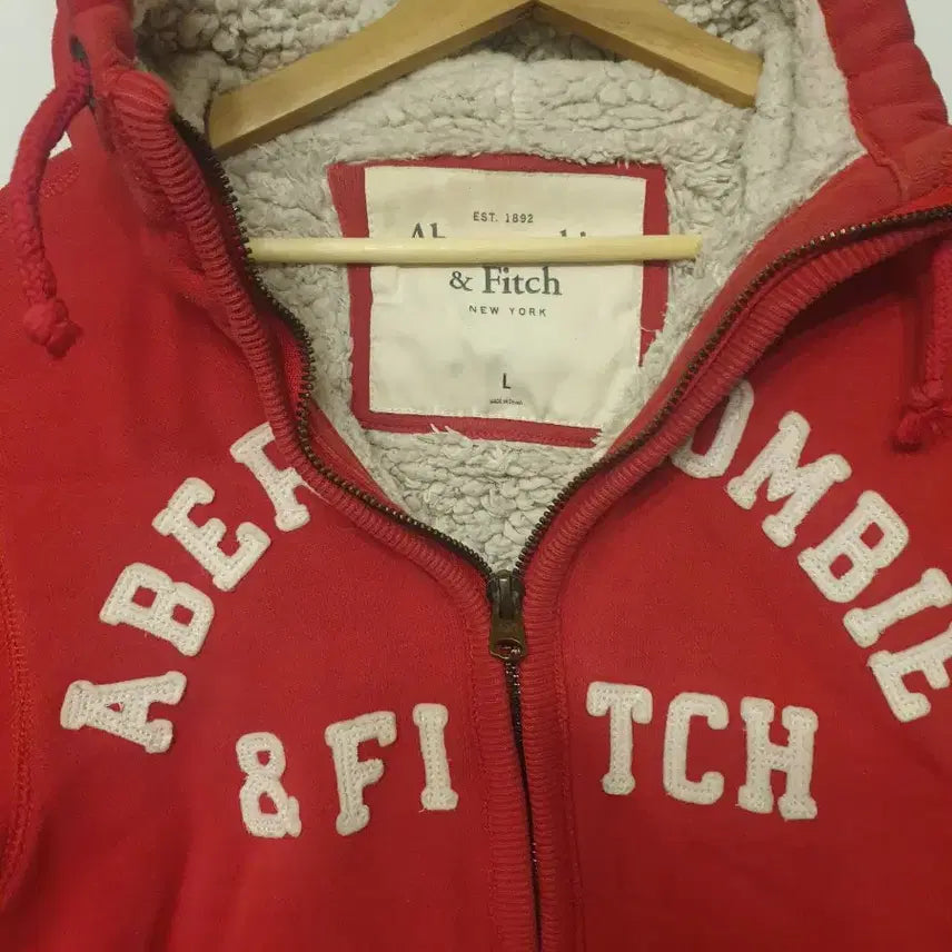[BUNJANG] Abercrombie Hooded Zip-Up Jacket / (L) 아베크롬비 후드 집업 총장69 가슴단면57