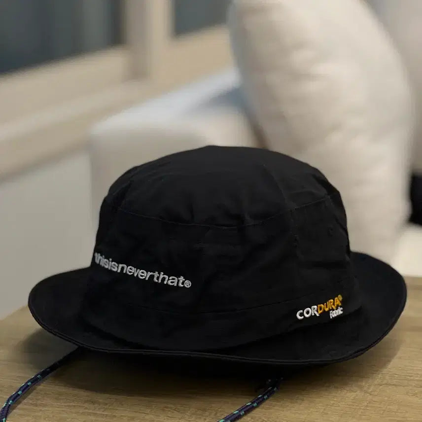 [SOLD OUT] 디스이즈네버댓 코듀라 버킷햇 블랙