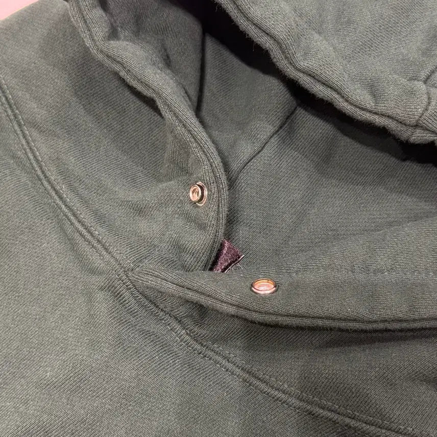 [BUNJANG] Savage Green Hooded Sweatshirt / 새비지 후드티(라지,그린)