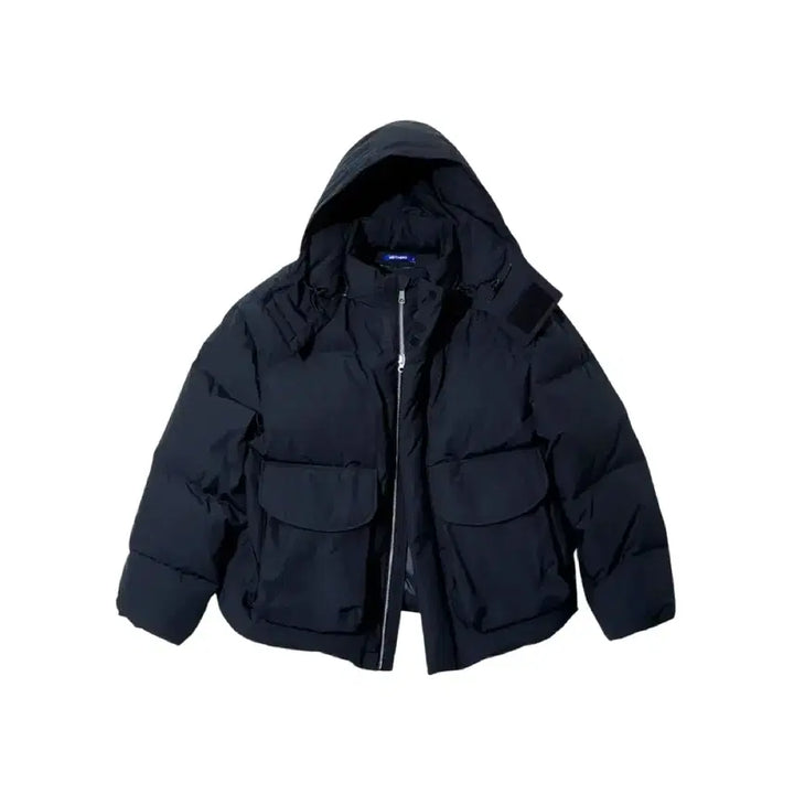 [BUNJANG] Naders Detachable Padding Navy Jacket / 네이더스 디테쳐블 패딩 네이비 2사이즈