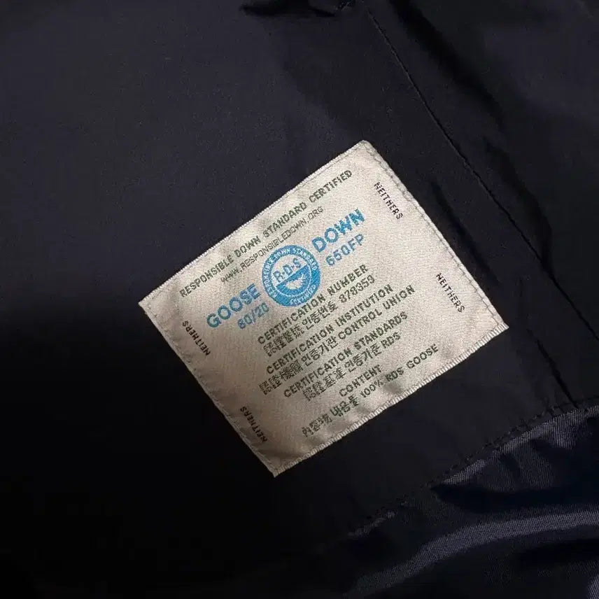 [BUNJANG] Naders Detachable Padding Navy Jacket / 네이더스 디테쳐블 패딩 네이비 2사이즈