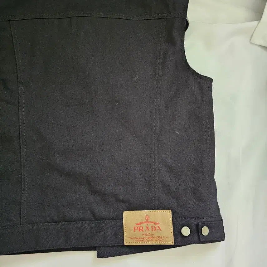[BUNJANG] Prada Denim Vest / (새상품)프라다 데님베스트 누빔 패딩조끼 팝니다