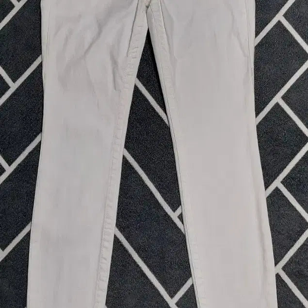 [BUNJANG] True Religion Whipstitch White Skinny Denim Jeans / [새상품급] 트루릴리전 휩스티치 화이트 스킨니 데님 (25사이즈)